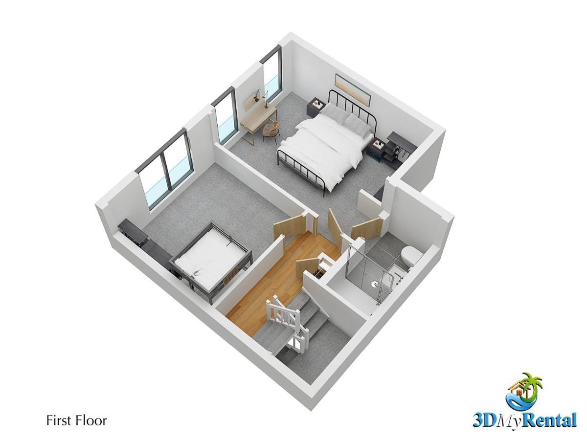 Modern Home For Small Groups By Stones Throw Apartments - Free Parking - Sea View Уърдинг Екстериор снимка
