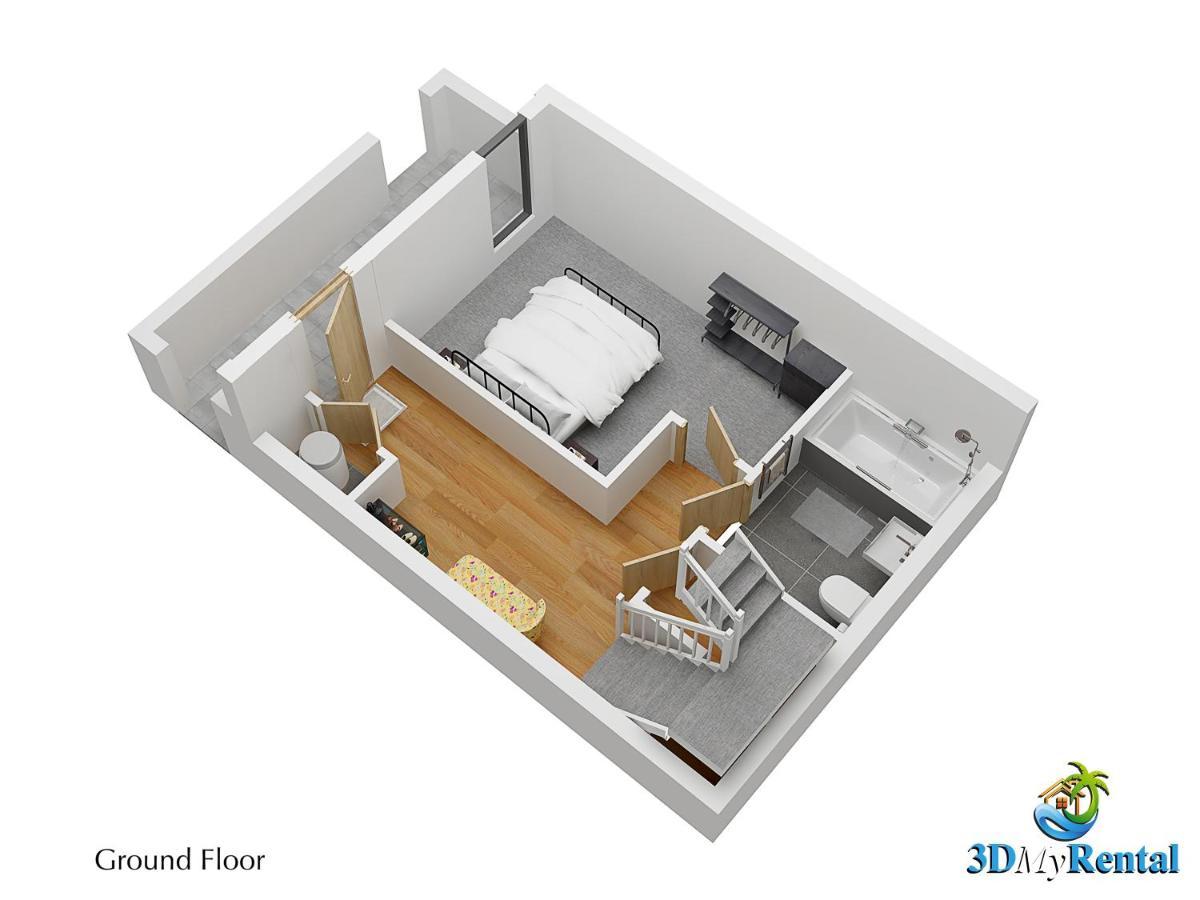 Modern Home For Small Groups By Stones Throw Apartments - Free Parking - Sea View Уърдинг Екстериор снимка